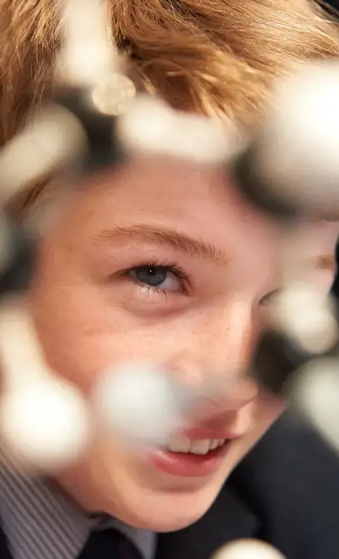 Pupils in the library