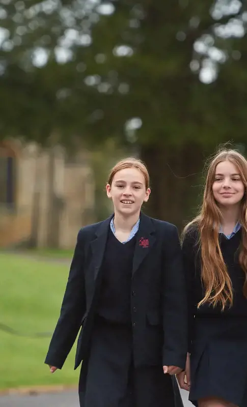 Pupils in the library